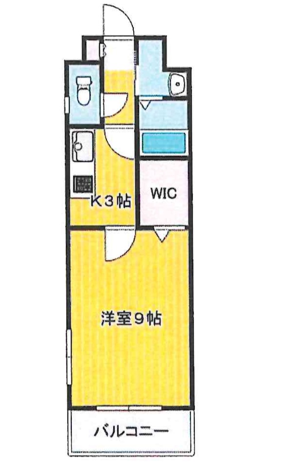 福山市賃貸マンションサンクレスト宇田間取図面