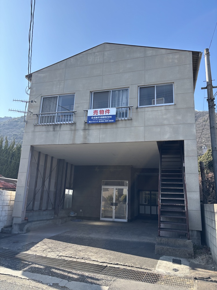 【建付土地】福山市田尻町字灘｜800万円｜土地面積①23.25㎡ （7.03坪）②293.72㎡（88.85坪）