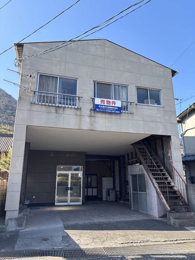 【建付土地】福山市田尻町字灘｜800万円｜土地面積①23.25㎡ （7.03坪）②293.72㎡（88.85坪）